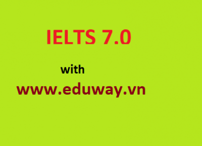 Nhận kèm IELTS 7.0 và TOEFL ibt 100