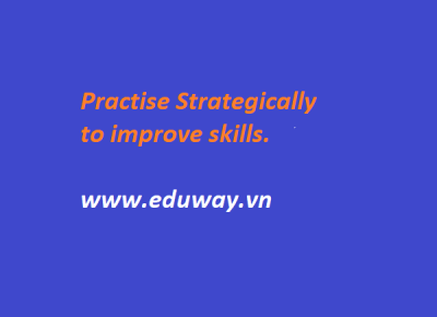 Practise Strategically to improve skill and knowledge
