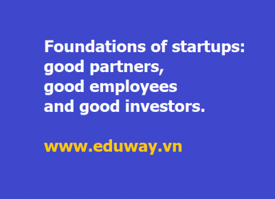 The foundation of startups
