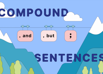 Write compound sentences in English