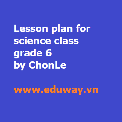 Lesson plan for Science class grade 6 on The Universe | Eduway